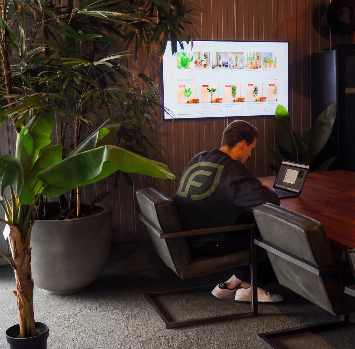 Florafy team aan het werk